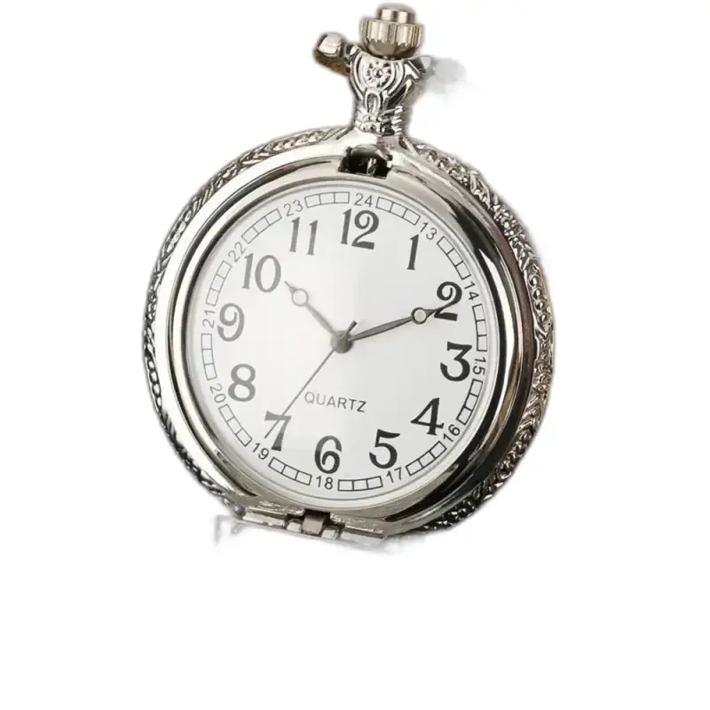 Relógio vintage Marilyne Monroe Silver Collier com mostrador branco e acabamento prateado
