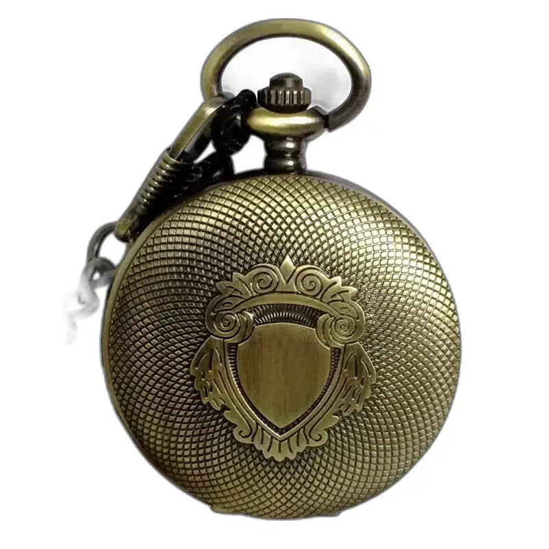 Relógio de bolso masculino automático vintage com um estilo antigo e elegante